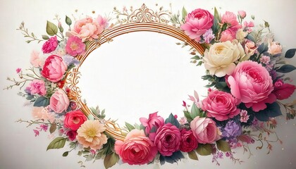 Fototapeta premium 花柄装飾, 装飾デザイン, 優雅なパターン, ゴールドアート, フローラルモチーフ, スタイライズされた花, クラシック装飾
