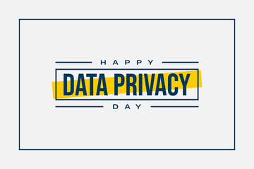Data Privacy Day Holiday Concept