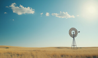 Landscape of windmill