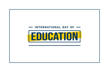 International day of Education Holiday concept