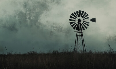 Landscape of windmill