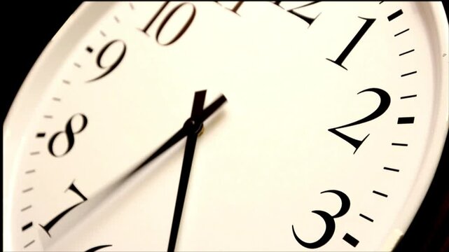 Clock Time Lapse