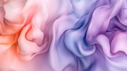 Obraz premium Midnight Blue and Lavender Watercolor Background in Soft Tones