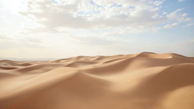Desert with a sky background, landscape background 