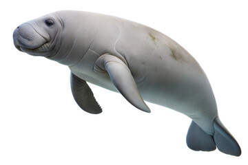 West Indian Manatee swimming