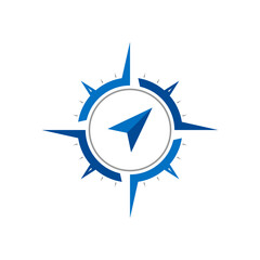 Compass. Compass icon. Compass logo vector. Compass icon vector design illustration. Compass logo design. Compass icon simple sign.