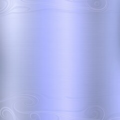 Abstract light blue metallic swirl background.