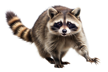 Fototapeta premium Curious Raccoon Closeup