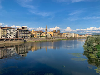 Fototapeta premium Florence, Italy Arno River