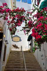 Fototapeta premium the historic center of albufeira algarve portugal