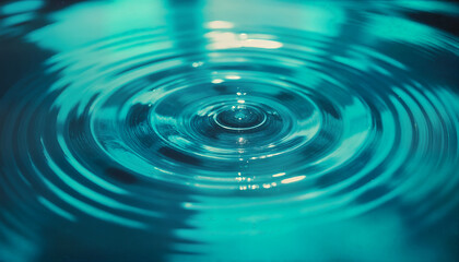  Water Droplet Ripple Effect