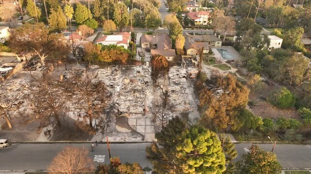 Eaton wildfire aftermath