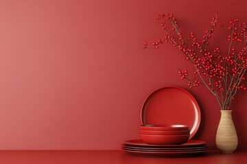 Crafting an elegant table setting for lunar new year festivities