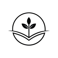 Seed to Bloom A Logo for Growth and Sustainability