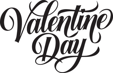 Love in Line and Shadow Valentine Typography