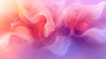 Fototapeta premium A serene and dreamy abstract background featuring delicate pastel hues ideal for Valentine's Day promotions, romantic events, or serene branding materials.
