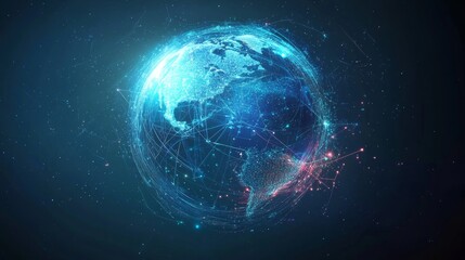 Obraz premium Hi-tech digital technology futuristic circuit digital. Abstract futuristic design. AI, artificial intelligence. Modern futuristic design. Global network connection technology. vector illustration.