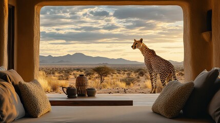 Adventurous exotic experiences making surprise getaway trips unforgettable on a safari camp in the wild