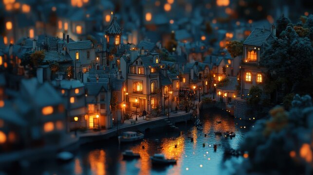 Memorable last-minute plans defining surprise getaway trips with spontaneous charm on a bustling cityscape at dusk