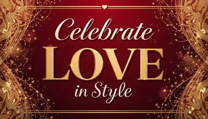 Elegant Gold Valentine