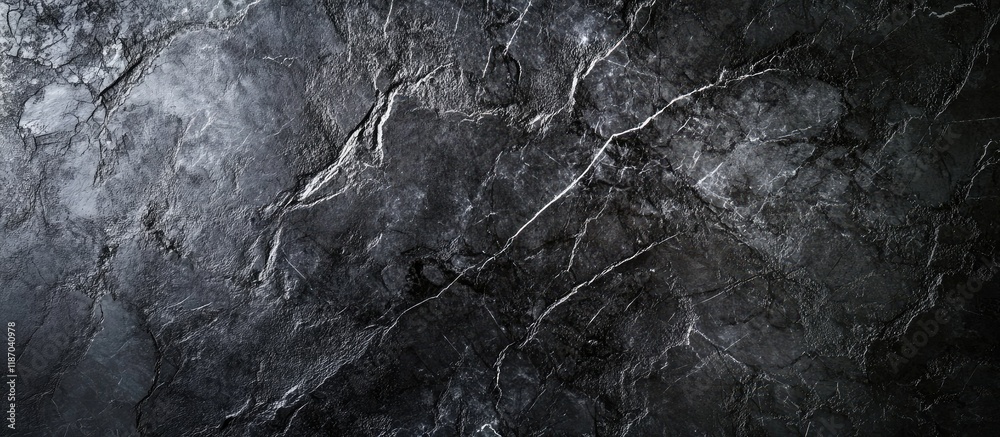 Poster dark gray and black marble texture background with smooth surface ideal for elegant designs and empt