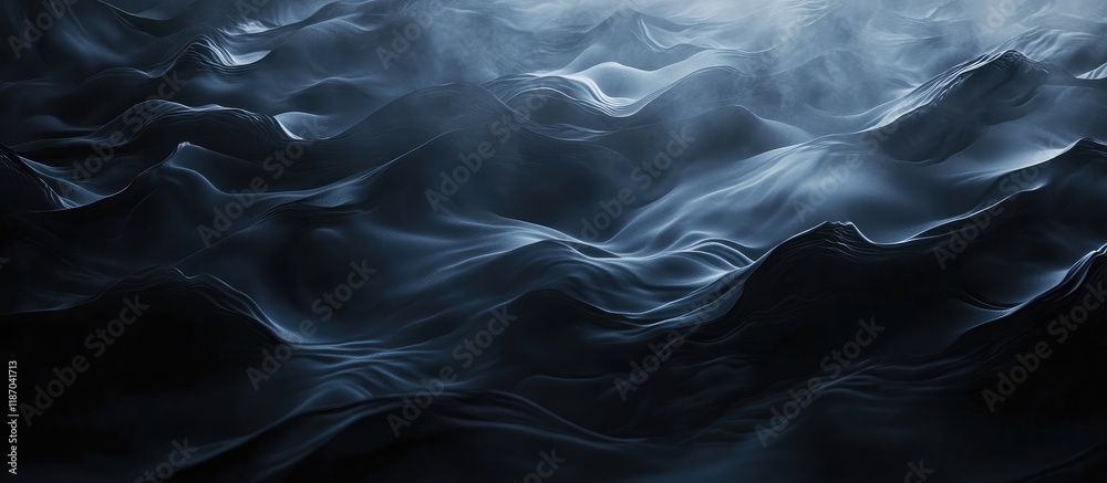 Poster abstract dark textured background with fluid movement ideal for creative designs and empty space for