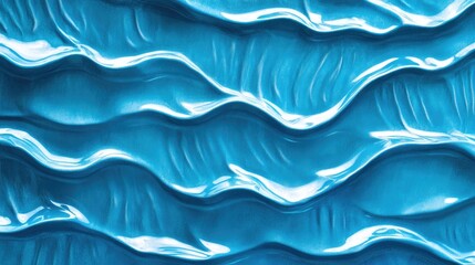 Aerial View of Lush Blue Rippling Water Surface with Space for Text Overlay in a Serene Natural Setting