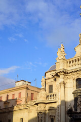 Obraz premium Fachada de la Catedral de Murcia