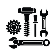 Collection Of Mechanical Product Illustration
