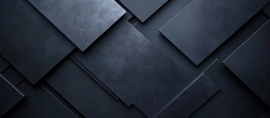 Dark grey and black gradient textured background with layered panels and ample copyspace for customization and text placement