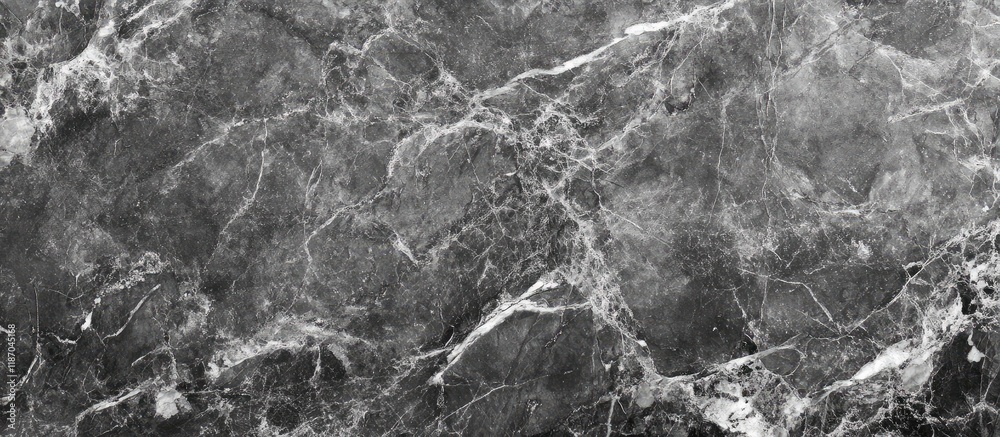 Poster dark gray concrete marble texture background with intricate patterns and ample copyspace for creativ