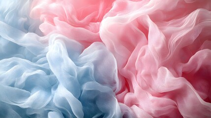 Fototapeta premium Playful Abstract Design with Pastel Hues and Brush Strokes