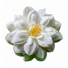 white flower on a white