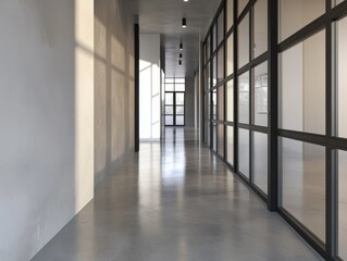 Obraz premium Modern Office Hallway