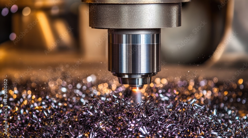 Poster metalworking machine tool precision cutting process