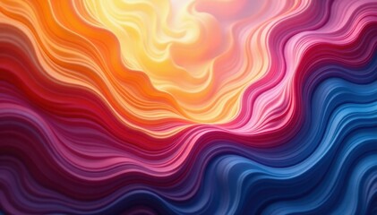 Fototapeta premium Abstract, vibrant color swirls, hazy atmosphere, blur, background