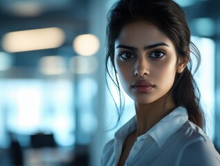 Fototapeta premium Determined Businesswoman