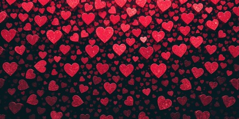 Love, 3D Love Visual Design Concept - Love Social Media Background.