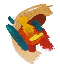 Abstract acrylic art collection, canvas modern art.