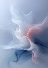 Fototapeta premium A blue and pink swirl of light and dark colors