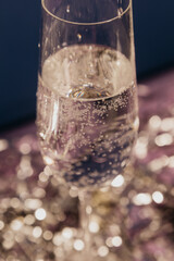 glass of champagne