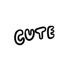 pop doodle cute handwrite design easy element