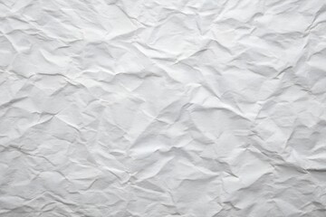 Obraz premium Crumpled White Paper Texture Background