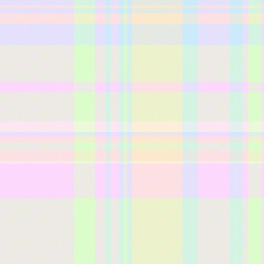 Spanish plaid vector textile, glen seamless tartan texture. Podium pattern check background fabric in light and blanched almond colors.