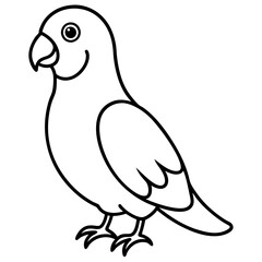 illustration of a parrot