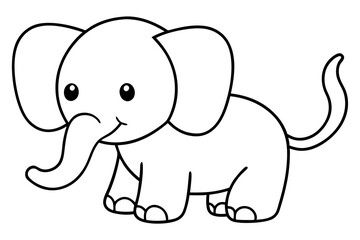 elephant cartoon illustration