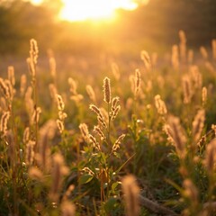 Golden Hour Botanical Poetry