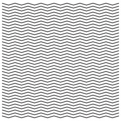Collection of wavy or Zigzag lines. Horizontal thin lines wave.vector illustration.Black and white colors.