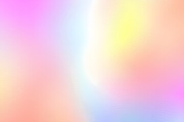 Obraz premium A soft, abstract gradient blending pastel colors, creating a calming visual effect.