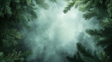 Obraz premium Enchanting Winter Forest